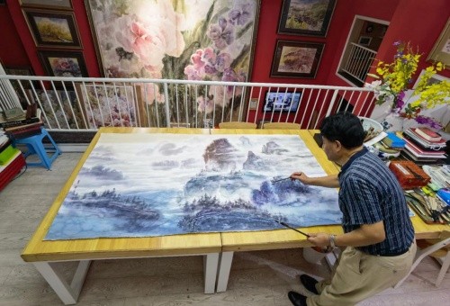 中国著名当代画家——许世虎
