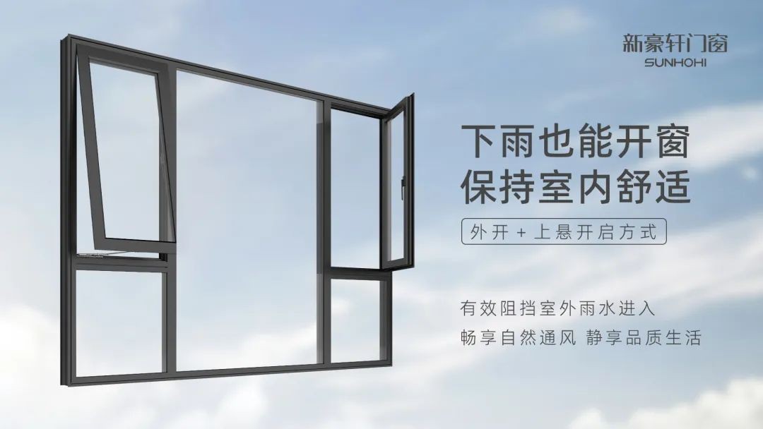 NEW新品 | 门窗十大品牌新豪轩沃纳单体系统窗，高层住宅首选