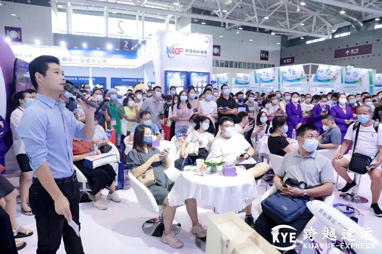 2022ITES深圳工业展|跨越速运展区化身“网红打卡地”引千人围观