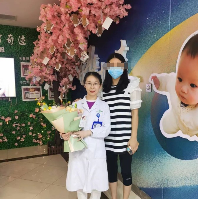 西安治疗不孕不育杨海玲大夫：原发不孕12年，江苏姑娘在西安收获好孕！